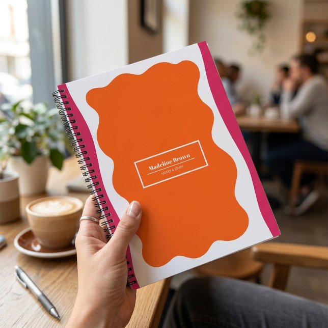 Cuaderno De moda Lindo Abstracto Personalizado con estilo (Subido por el creador)