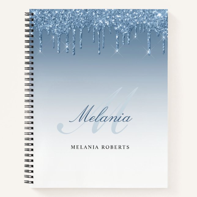 cuaderno de monograma con caligrafía y gotas de pu (Anverso)