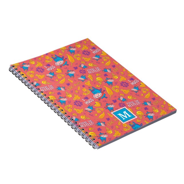 Cuaderno de monograma de Gary Pattern (Lado Derecho)