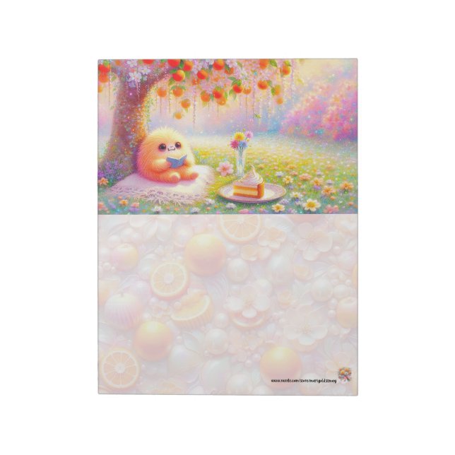 Cuaderno de Monstruo en el Arboleda de Cítricos (Lado Izquierdo)