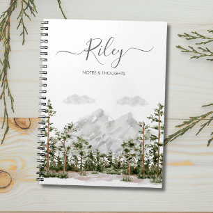 Cuaderno de Montaña y Bosque con Acuarela Monogram