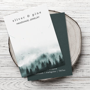 Cuaderno de montaña y tarjeta de visualización de 