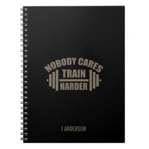 Cuaderno de motivación para el gimnasio Entrena má