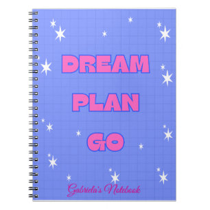 Cuaderno de motivación: Sueña. Planifica. Actúa.