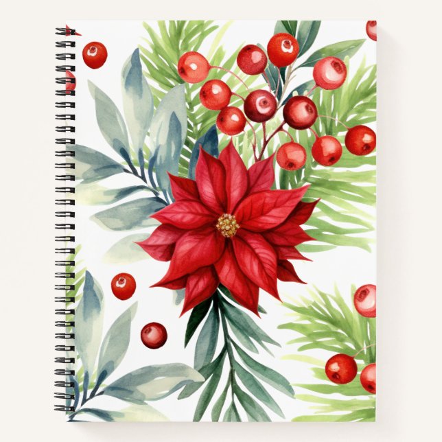 Cuaderno de Navidad Colorido – Diseño Invernal Fes (Anverso)