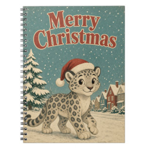 Cuaderno de Navidad de Animal de Calle de Nieve de