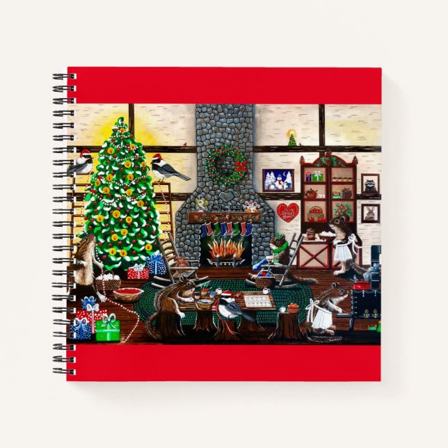 Cuaderno de Navidad de la Sra. Elizabeth (Anverso)