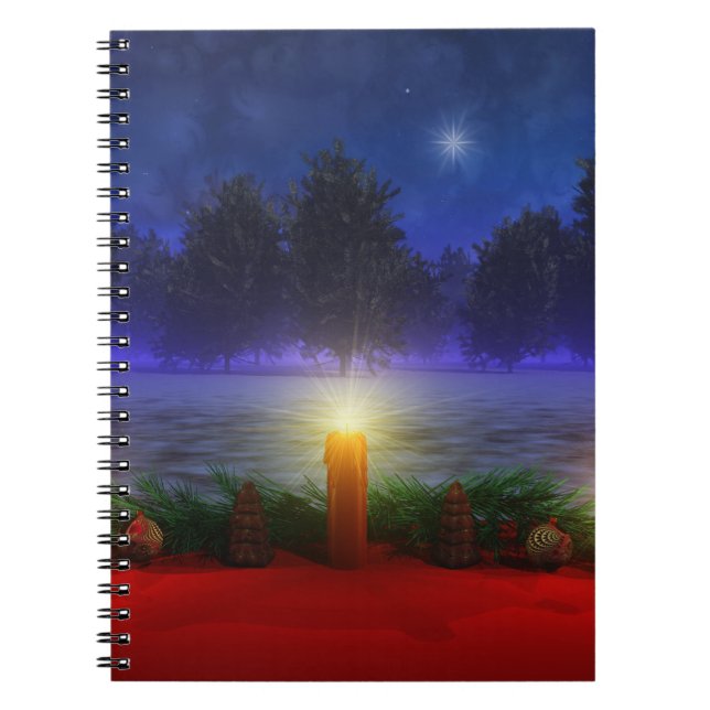 Cuaderno de Navidad de Visiones más Brillantes (Frente)