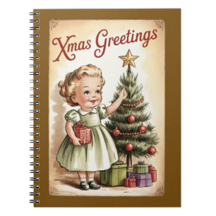 Cuaderno de Navidad Vintage