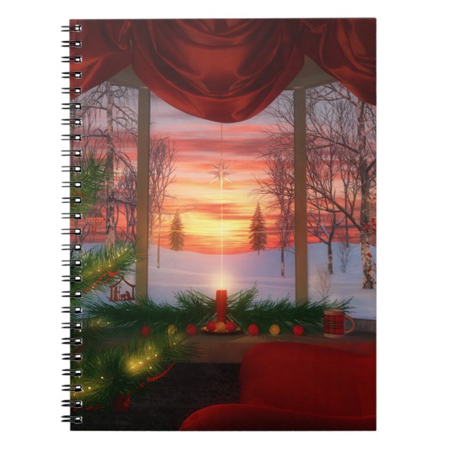 Cuaderno de Navidades diurnos del cielo (Frente)