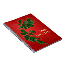 Cuaderno de Navidades Feliz de Holly-Days