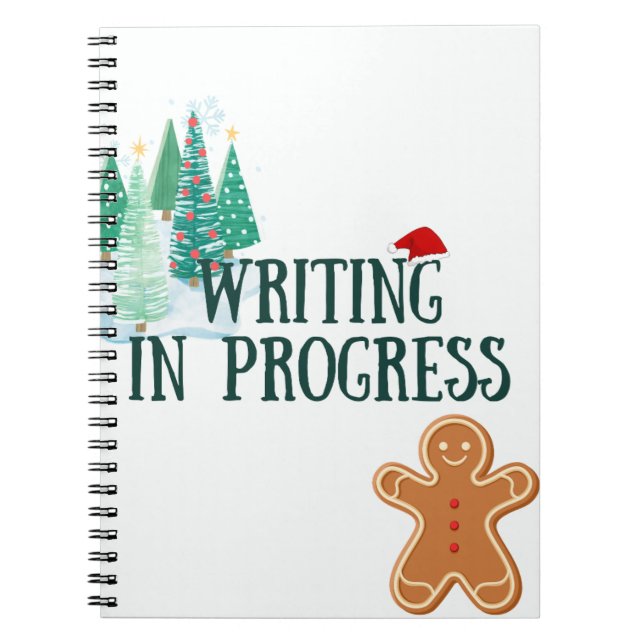 Cuaderno de navidades sobre escritura en curso (Frente)