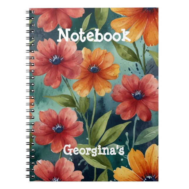 Cuaderno de Negocios Minimalista Elegante (Frente)