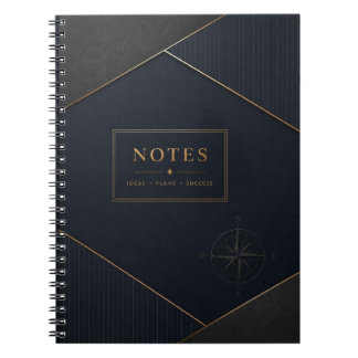 Cuaderno de negocios profesional para hombres