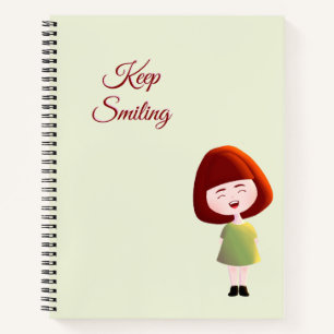 Cuaderno de niña linda Choose Joy