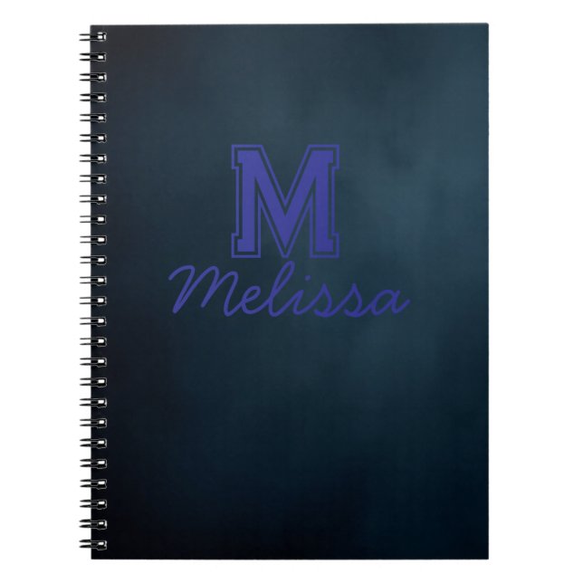 Cuaderno de nombre con letra elegante (Frente)