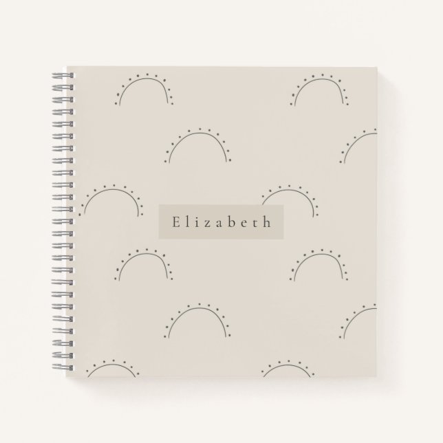 Cuaderno de nombre moderno (Anverso)