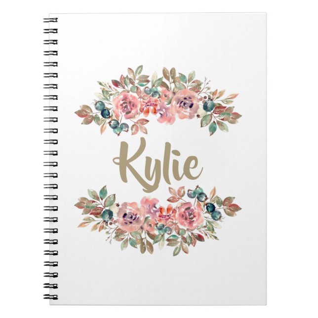 Cuaderno de nombre personalizado | Regalos persona (Frente)