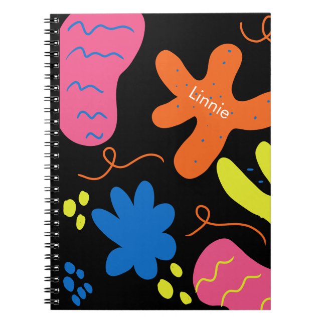 Cuaderno de nombres de laboratorio de ciencia de g (Frente)