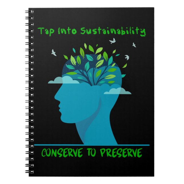 Cuaderno de notas ambientalmente sostenible (Frente)