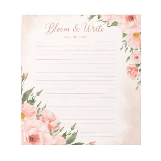 cuaderno de notas botánicas
