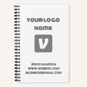 Cuaderno de notas con brillo simple y elegante par