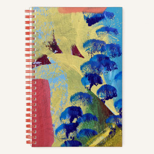Cuaderno de notas con diseño de Otro Mundo