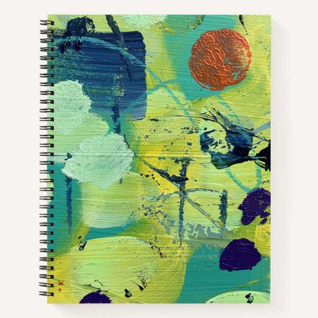 Cuaderno de notas con el diseño Fenceposts (Anverso)