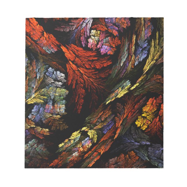 Cuaderno de notas de arte abstracto de armonía de  (Frente)
