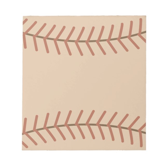 Cuaderno de notas de béisbol vintage (Frente)