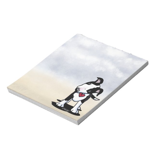 Cuaderno de notas de cachorro de perro boyero aust (Lado Izquierdo)