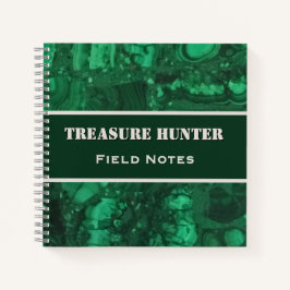 Cuaderno de notas de campo para cazadores de tesor