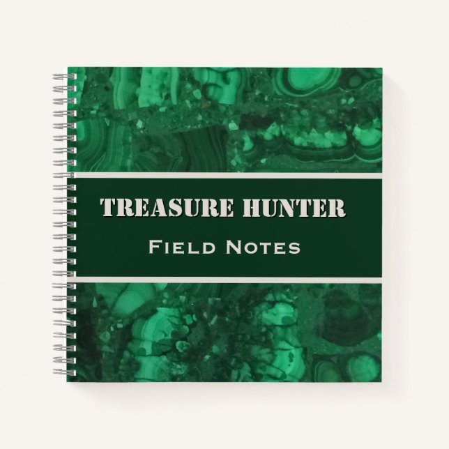 Cuaderno de notas de campo para cazadores de tesor (Anverso)