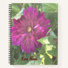 Cuaderno de notas de Dalia Púrpura