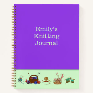 Cuaderno de notas de dibujos animados Yarn Arts