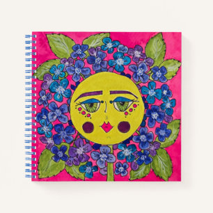 Cuaderno de notas de espiral para niñas hidránicas