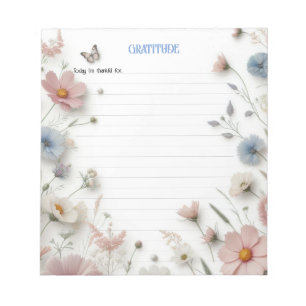 Cuaderno de notas de gratitud y agradecimiento de 