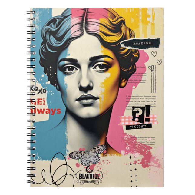 Cuaderno de notas de tus pensamientos (Frente)