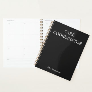 Cuaderno de notas del coordinador de cuidados |