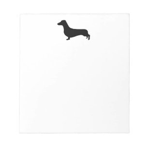 Cuaderno de notas del Dachshund