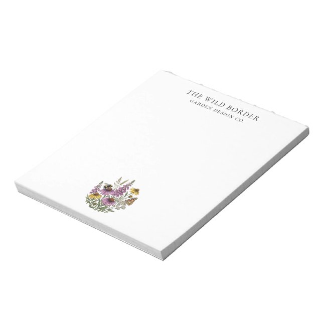 Cuaderno de notas del jardín botánico de polinizad (Lado Izquierdo)
