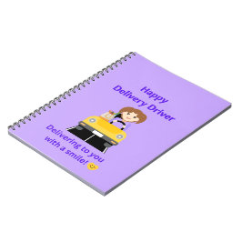 Cuaderno de notas Diario de conductor de entrega f