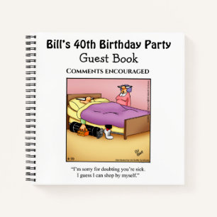 Cuaderno de notas divertidísimas para la fiesta d