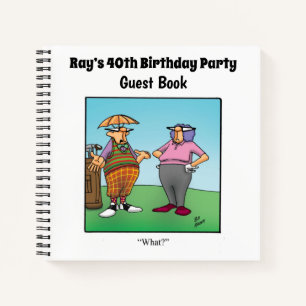 Cuaderno de notas divertidísimas para la fiesta de