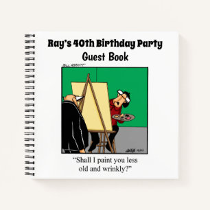 Cuaderno de notas divertidísimas para la fiesta de