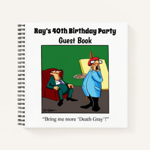 Cuaderno de notas divertidísimas para la fiesta de