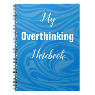 Cuaderno de notas divertido y de moda para pensar