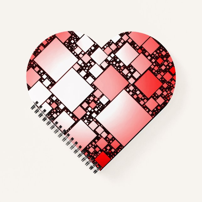 Cuaderno de notas en espiral cardíaca de baile de  (Anverso)