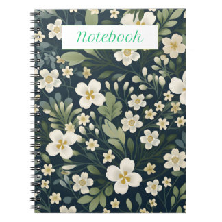 Cuaderno de notas en espiral con fotos