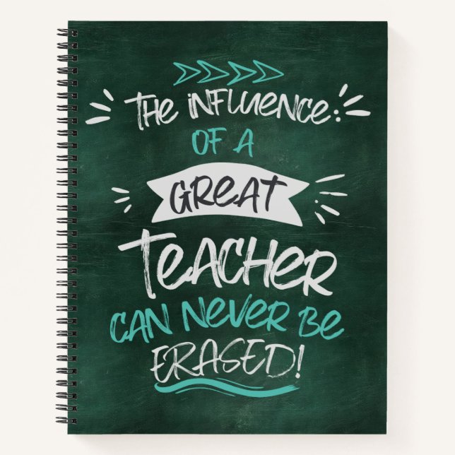 Cuaderno de notas en espiral de apreciación del pr (Anverso)